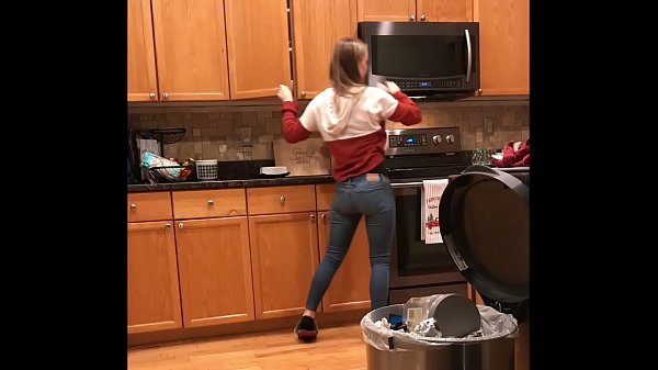 Friends Gf Super Tight Ass in Jeans part 2