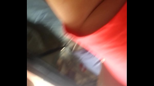 Creep a beautiful ass in thong