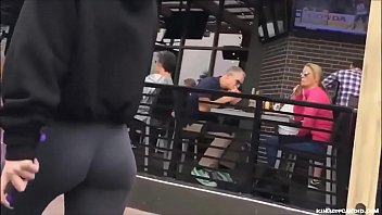 Candid – Teen Booty in Grey Leggings