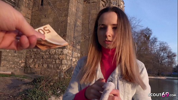 GERMAN SCOUT – TINY COLLEGE GIRL MONA IN JEANS SEDUCE TO FUCK AT REAL STREET CASTING